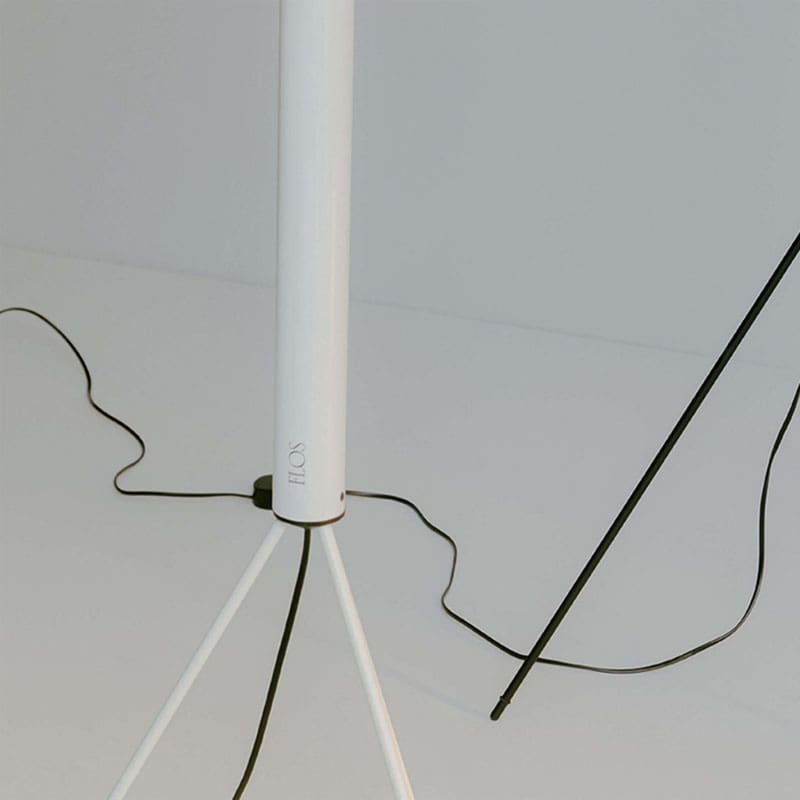 Flos Lampada da terra Luminator bianco 2 Longho Design Palermo