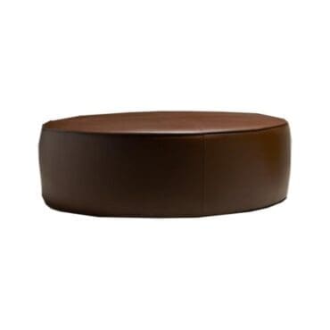 Molteni – Pouf Domino d120 pelle cat.P
