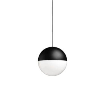 Flos - String light sfera nero 12mt