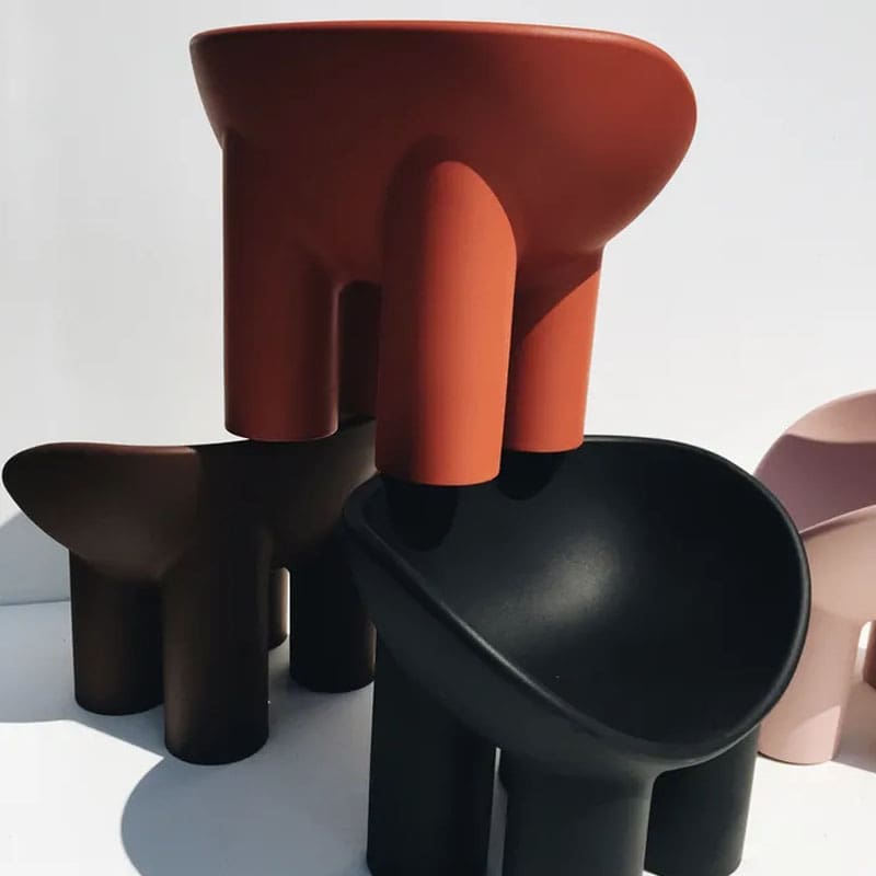 Driade Poltrona Roly Poly rosso mattone 2 Longho Design Palermo
