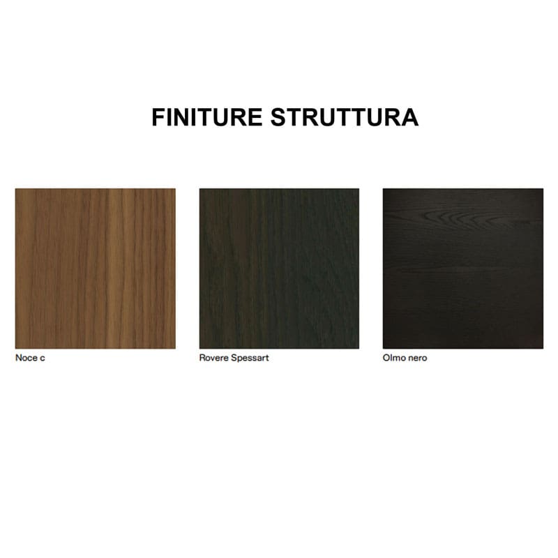 Poliform Finitura struttura legno