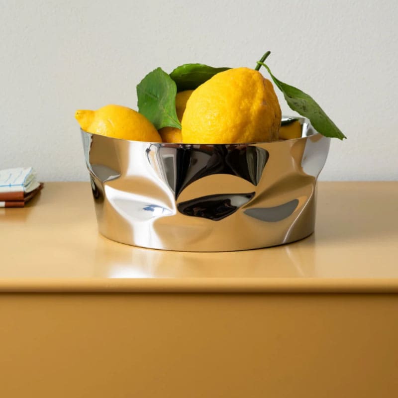 Alessi Centrotavola Compressioni Inox 1 Longho Design Palermo